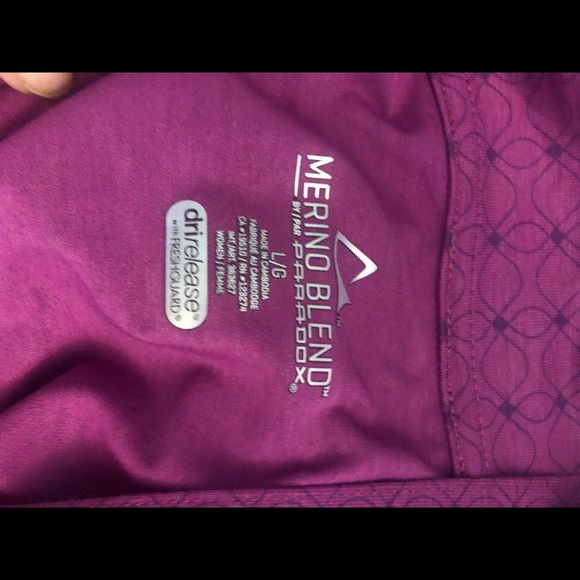 Paradox merino blend base layer top - Picture 4 of 6